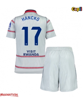 Atletico Madrid David Hancko #17 Echipament de Fotbal Replică 2026-27 Copii Treilea (+ Șorturi)